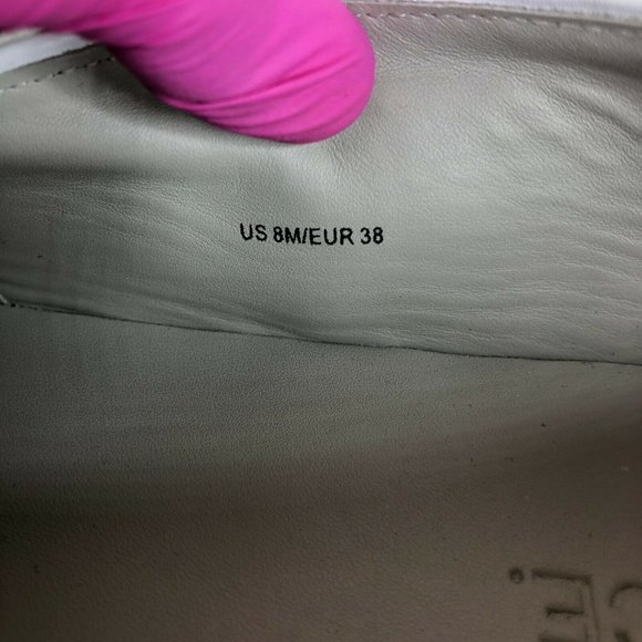 Vince 8M Blair Sneaker White Italian Leather - Picture 8 of 8